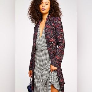 NWT Free People Fox Trot Equestrian Coat Jacket Size Large